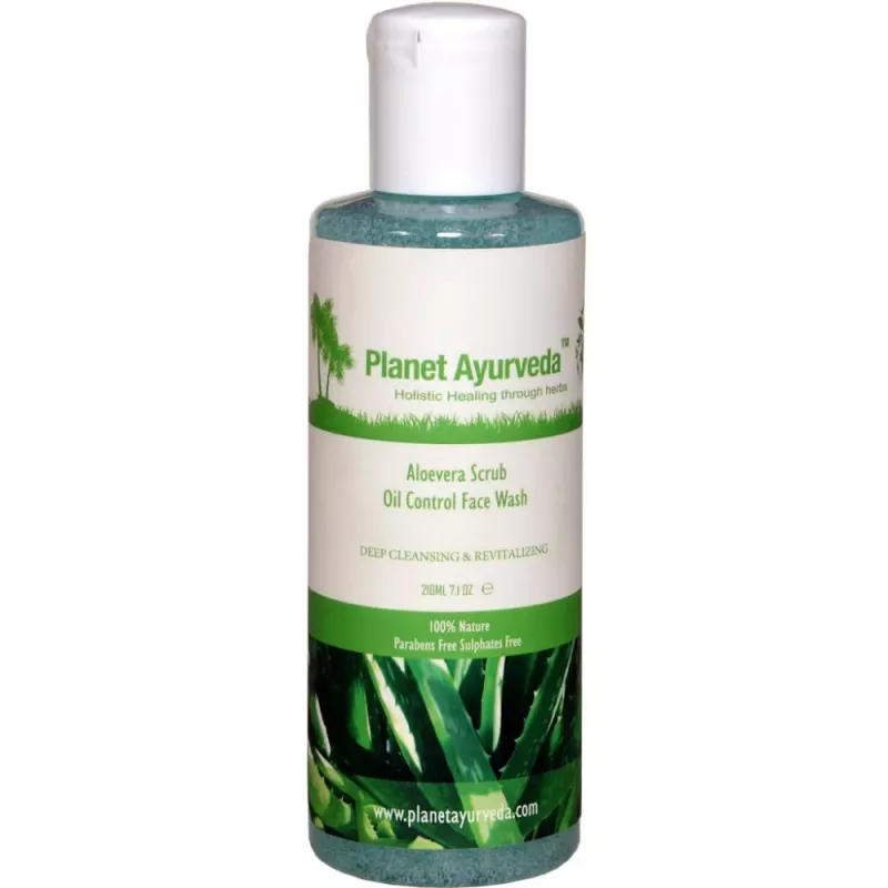 Aloevera Scrub Oil Control Face Wash