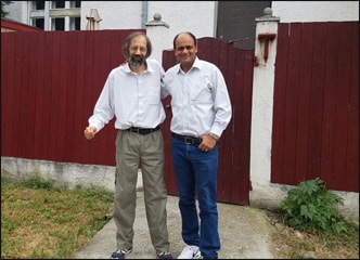 Dr. Vikram Chauhan with Dr. Zarko in Belgrade, Serbia
