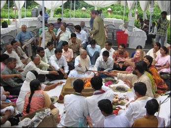 Dr. Vikram Chauhan during International Conference on Ayurveda in Varanasi