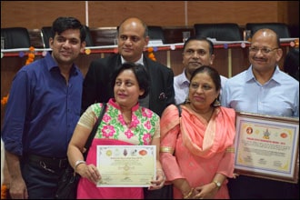 Dr. Vikram Chauhan (MD-Ayurveda) is Awarded with Punjab State Dhanvantri Award on National Ayurveda cum Dhanvantri Day, 2019