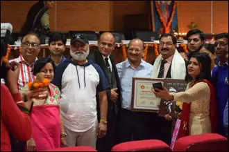 Dr. Vikram Chauhan (MD-Ayurveda) is Awarded with Punjab State Dhanvantri Award on National Ayurveda cum Dhanvantri Day, 2019