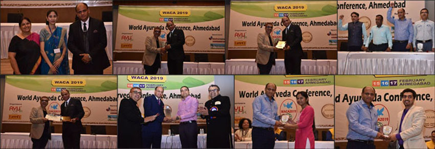 Dr. Vikram Chauhan (MD-Ayurveda) during World Ayurveda Conference, Ahmedabad (WACA 2019)