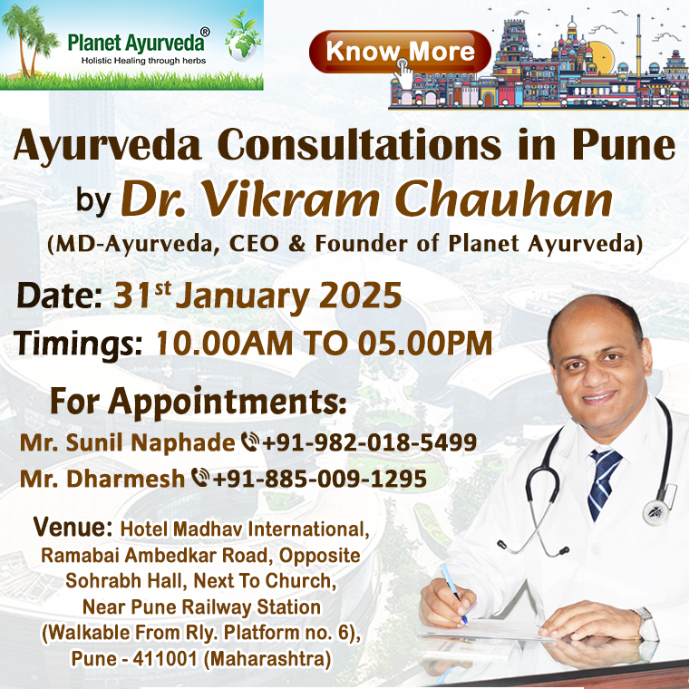 Medical Camp, Ayurveda, Ayurvedic, Consultation, Pune, Maharashtra, Ayurveda Expert, Dr. Vikram Chauhan