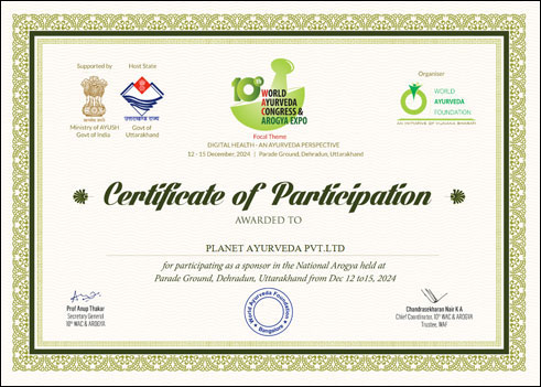 10th World Ayurveda Congress & Arogya Expo, Co-Sponsor Planet Ayurveda, 10th World Ayurveda Congress, Parade Ground, Dehradun, Uttarakhand, India, Ayurveda, Ayurvedic, Planet Ayurveda Event