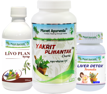 Buy Fatty Liver Care Pack - Fatty Liver Treatment in Ayurveda